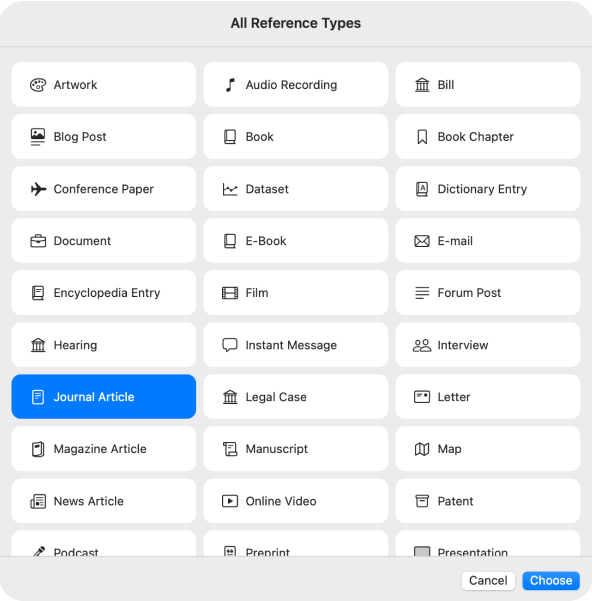 Reference Types